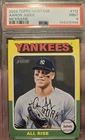 2024 Topps Heritage Aaron Judge Nickname #112 PSA 9 MINT Yankees MVP SP