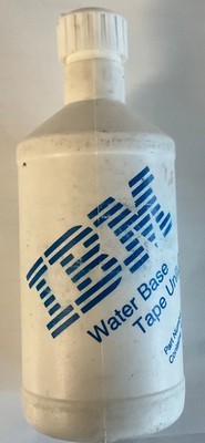 Vintage IBM Tape Unit Cleaner Fluid 16 oz. - Full P/N 13F5647