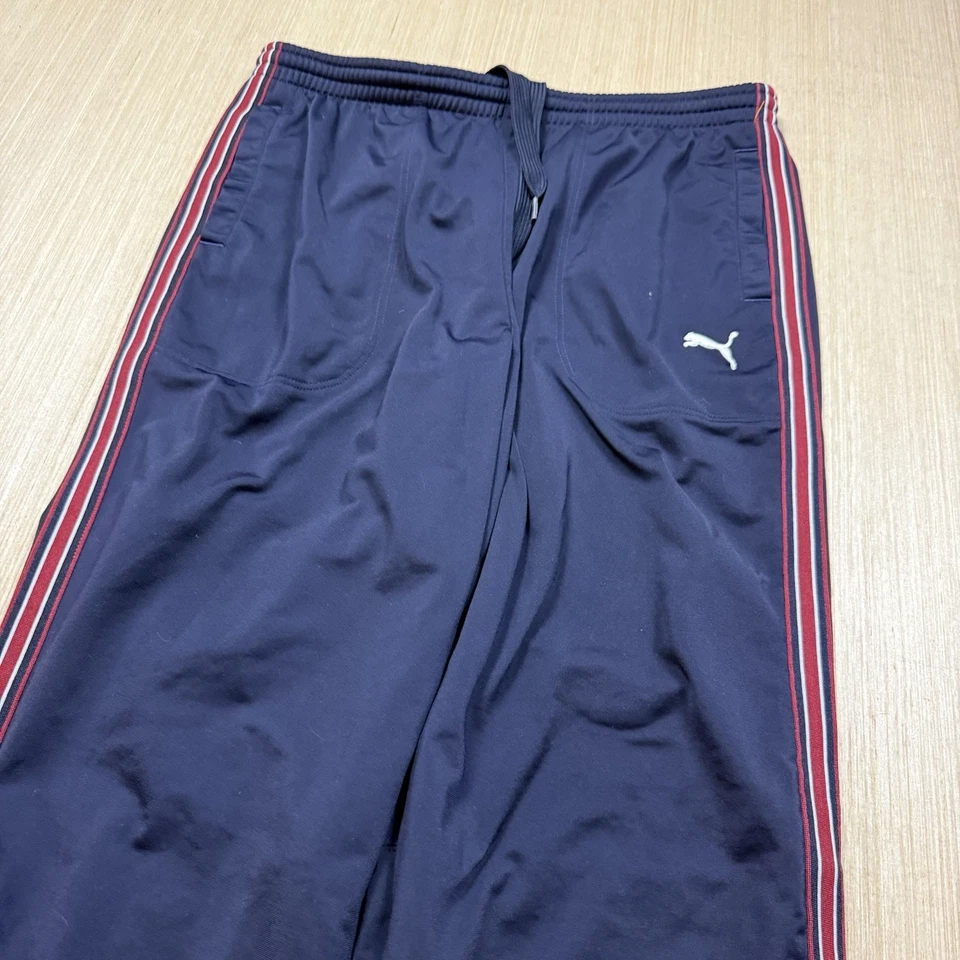 Puma Track Pants Wide Leg Vintage Y2K Baggy Men’s Large Sweatpants Mall Goth - Image 3 of 4