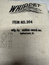 Whippet,#305, Walton March Co. Heavy Denim Bag With Drawstring,#11