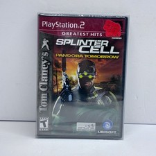 Tom Clancy's Splinter Cell Pandora Tomorrow Greatest Hits PS2 Video Game SNEW
