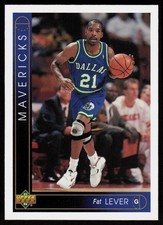 1993-94 Upper Deck Fat Lever #408 Dallas Mavericks