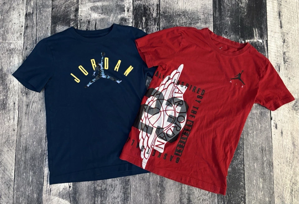 Nike Jordan Under Armour Boys Lot/6 Shirts Tops Size M Medium 10/12 - Image 3 of 4