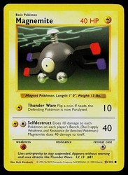 Magnemite 53/102 Base Set Shadowless Common