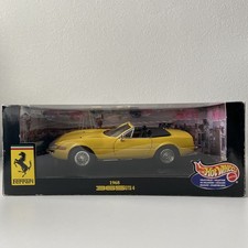 Hotwheels MATTEL 1/18 Ferrari 365GTS/4 1968 DAYTONA Yellow Hot Wheels Mattel