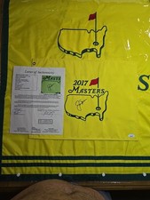 Jack Nicklaus Signed Masters Flag Autographed US Open PGA the Golden Bear JSA