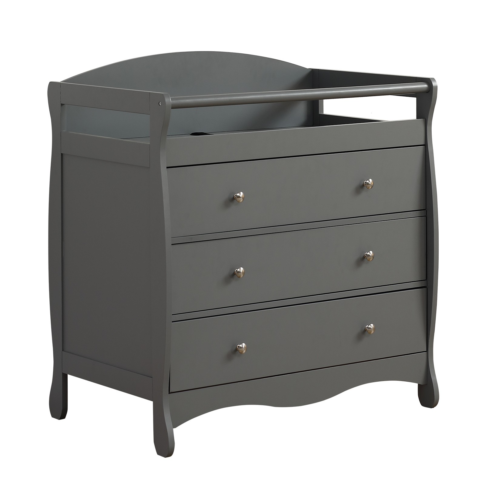 3-Drawer Changing Table Baby Diaper Changing Station w/ Safety Strap for Nursery
