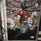 Michael Vick Philadelphia Eagles Signed Photo JSA Authenticated