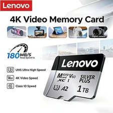 LENOVO 1TB 512GB 256GB 128GB Micro TF SD Card High Speed Class Flash Memory