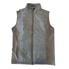 Turtleson Men's Gray Lightweight Quilted Vest Size M