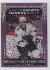 2021 O-Pee-Chee Platinum Marquee Rookies Violet Pixels 270/299 Lane Pederson 5x5