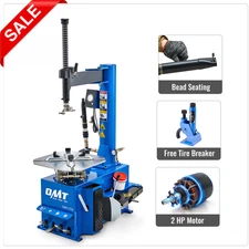 OMT Tire Changer Machine OMT-T776, 24", 2.0HP Motor, Assist Arm, Bead Blaster