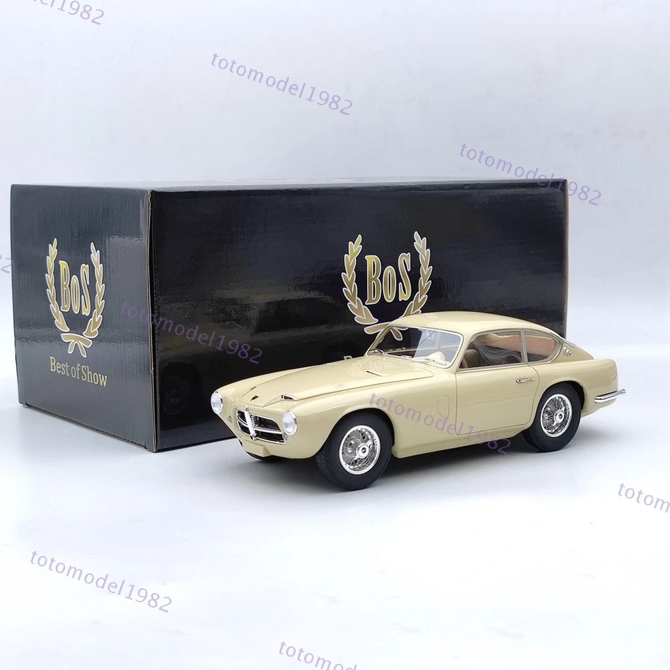 1/18 BOS Pegaso Z-102 Berlinetta Touring 1953 BOS171 Resin Model Car Used - Image 3 of 4