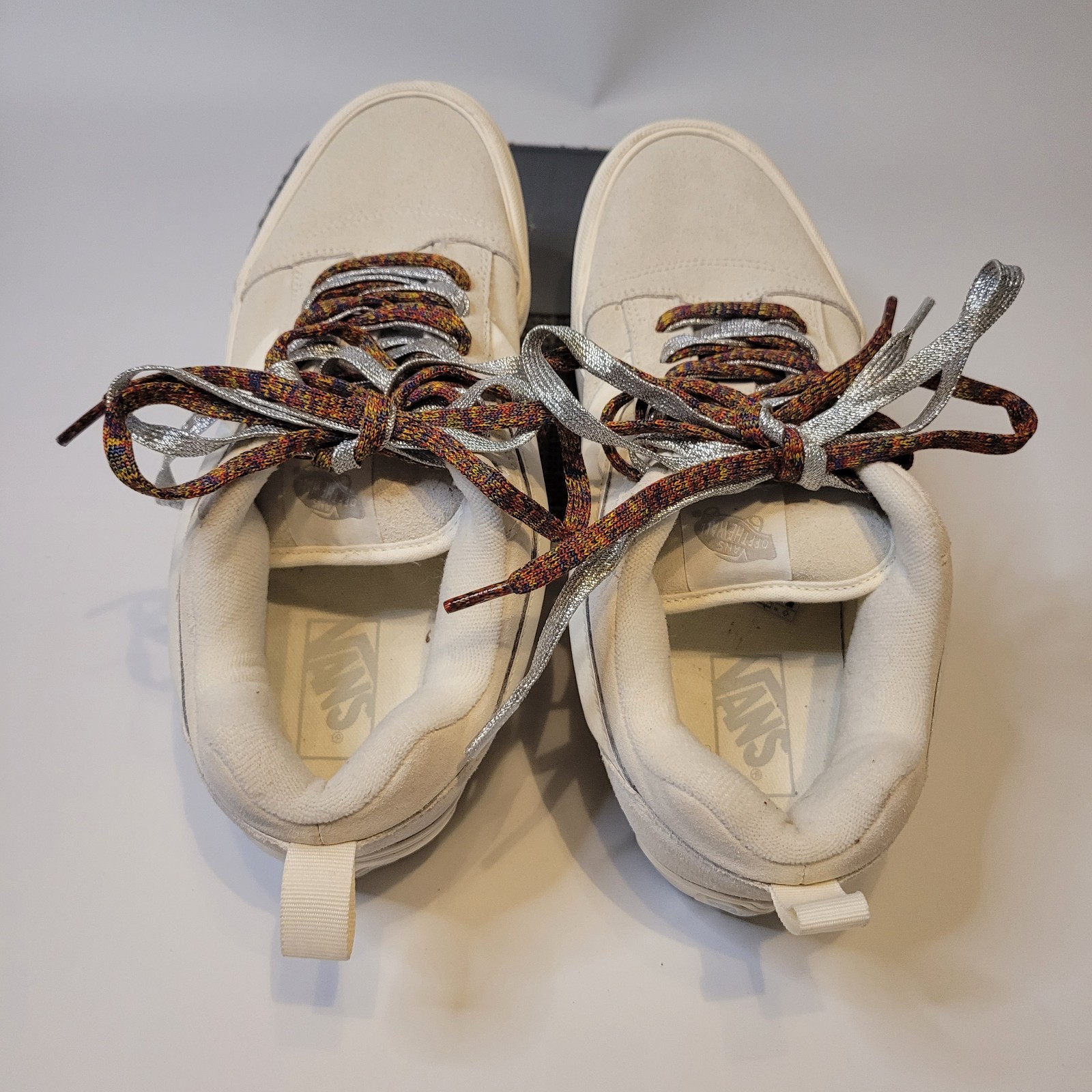 Vans Knu Stack White Chunky Platform Sneakers Men… - image 2