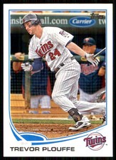 Trevor Plouffe 2013 Topps Twins #MIN-10 Twins MLB READ FREE SHIP AutographDen