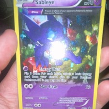 Pokémon TCG XY Sableye Basic 70 HP Holo Card English Standard Size
