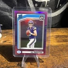 2024 Panini Donruss - Rated Rookie J.J. McCarthy #303 Optic Preview Pink...