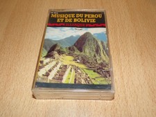 cassette audio musique du perou et de bolivie illiaque