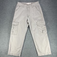 Levi's Cargo Pants Men's 32x30 Beige Y2K Loose Baggy Utility Casual