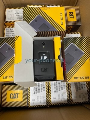 CAT S22 Rugged Flip Phone (16GB) Touchscreen Android Unlocked (Any Carrier)