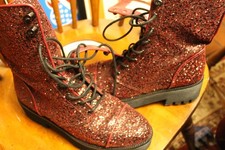Michael Kors Bryce Bootie Dark Berry  Size 10M