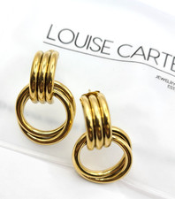 Louise Carter Milan Earrings 14k gold PVD (31.5mm * 20mm)