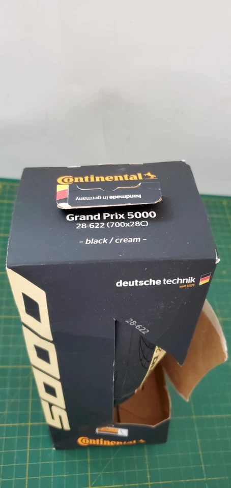 Continental Grand Prix 5000 (28-622) 700x28C black/cream Faltreifen - Bild 2 von 4