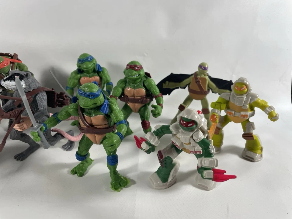 BOOTLEG TMNT Teenage Mutant Ninja Turtles Lote de 12 Figuras de Acción Película MCDS Foto 2 de 4