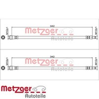 2X Bremsschlauch Metzger 4111787 2 BremsschläUche Rechts Links Vorne