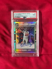 Eli Manning 2016-17 Panini Donruss Optic the Elite Series Auto /20 PSA 9