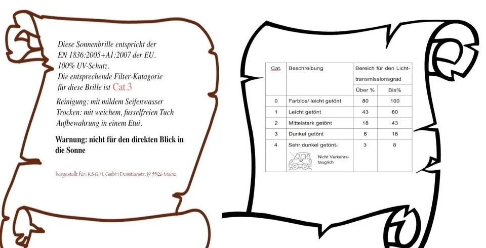 Sonnenbrille Spiegelbrille Pilotenbrille Brille - Bild 2 von 2