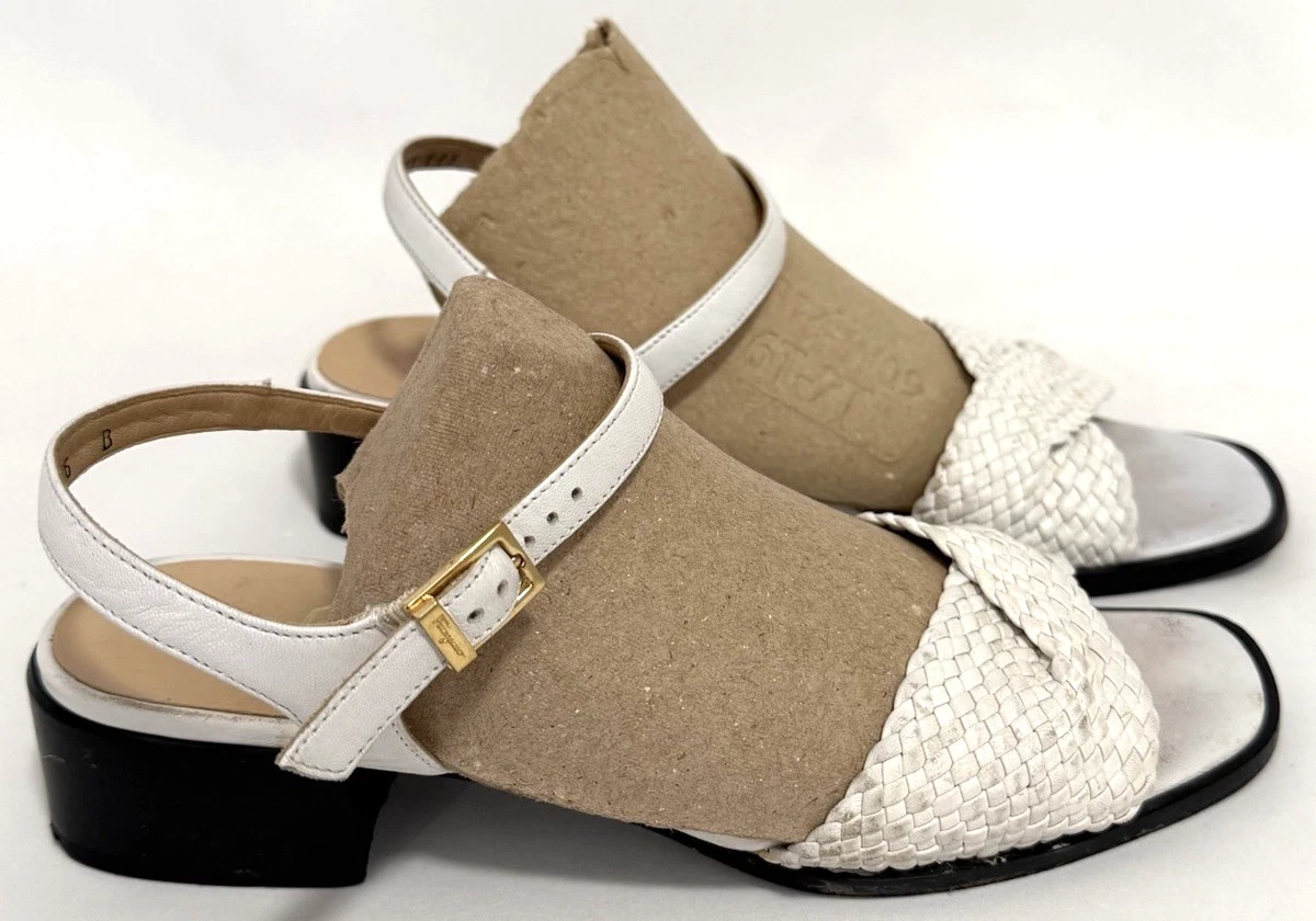 Salvatore Ferragamo White Sandals for Women for sale | eBay