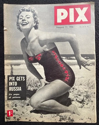PIX - 1956, Feb 11, Sophia Loren-Woman Of The River, Glynis Johns, Australia.