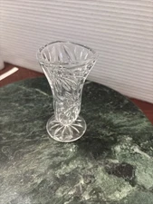 Vintage Glass Toothpicks Holder,A Small Size, Please Refer To Pictures.