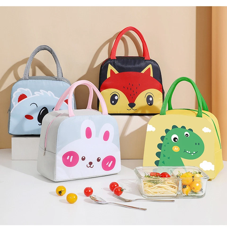(Hase)Thermotasche Cartoon Große Kapazität Wärmeerhaltung Niedliche Lunchtasche