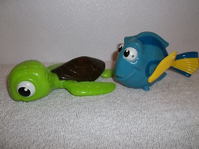 Disney Finding Nemo Dory Squirt Cake Topper Or Toy Figures