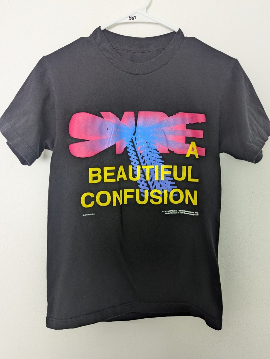 Jaden Smith Syre A Beautiful Confusion MSFTSrep Size S Double-Sided Rap Hip  Hop