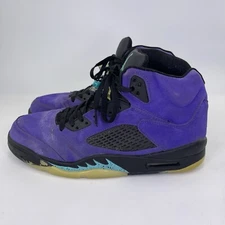 Jordan 5 Retro Alternate Grape Sneakers Beaters 136027-500 Mens Sz 12