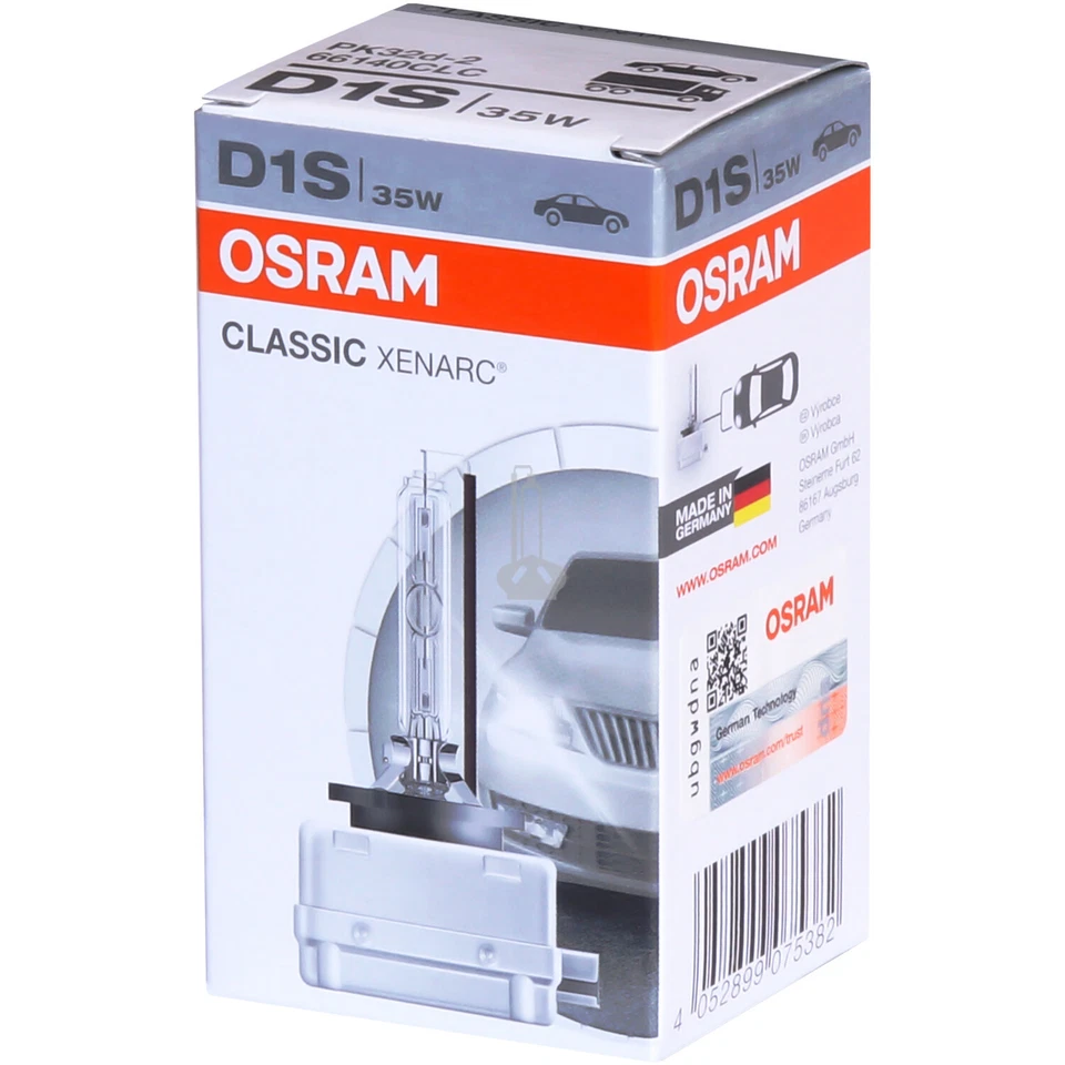 OSRAM D1S 66140CLC XENARC CLASSIC Xenon Scheinwerfer Lampe electronic NEU