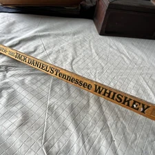 Vintage Jack Daniels Tennessee Whiskey Yard Measuring Walking Stick
