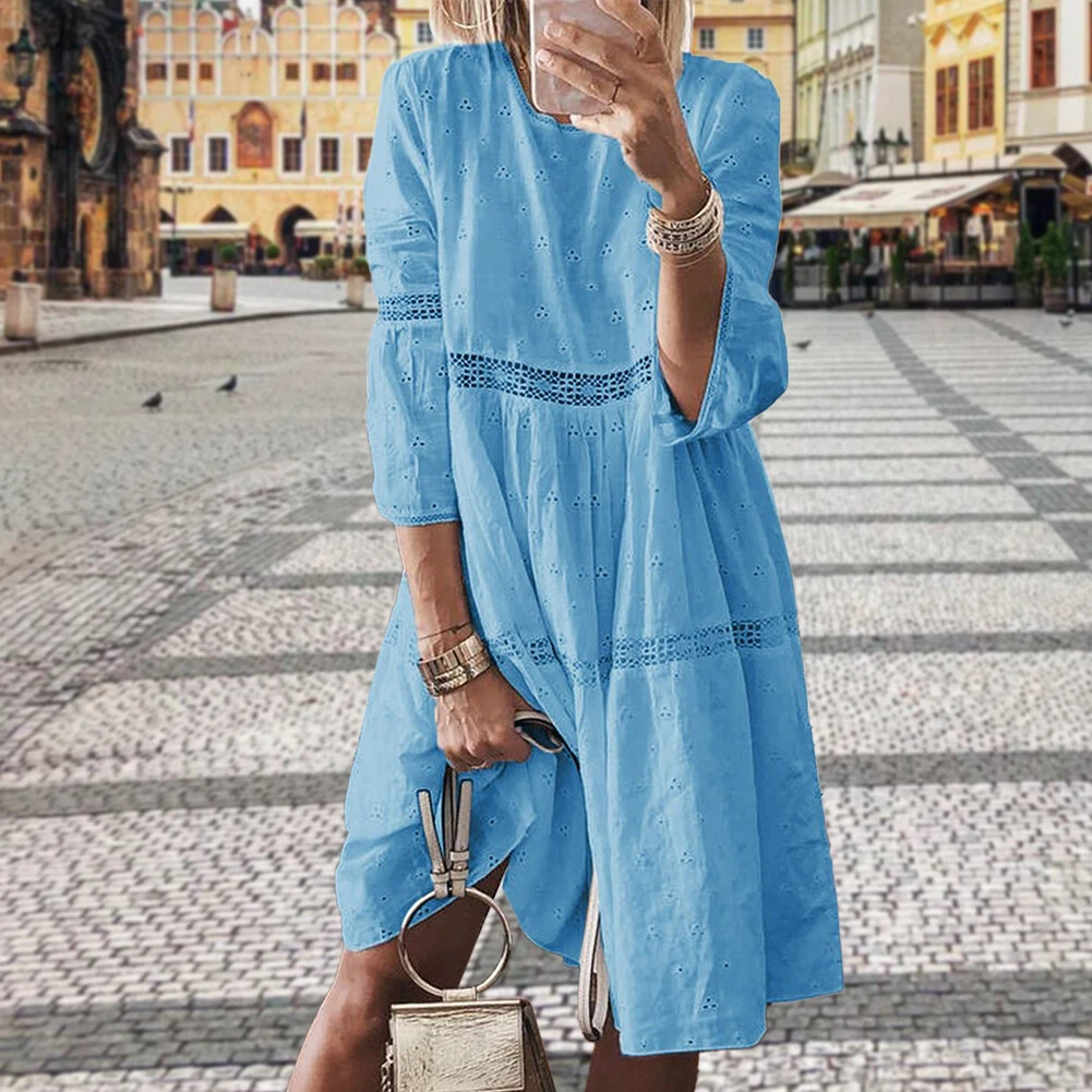 Lightweight top midi dress