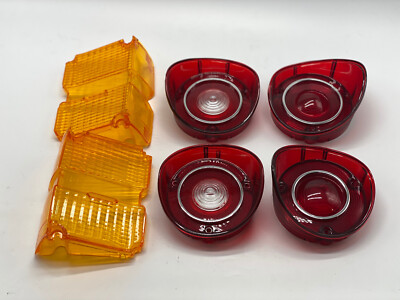 1971 Chevelle Tail Light back up lens Amber Parking Lamp Lenses Value Package