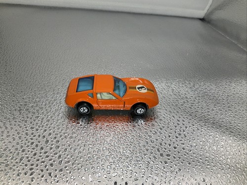 Vintage 1973 Matchbox Lesney England No. 3 Monteverdi Hai Orange - Bild 4 von 6