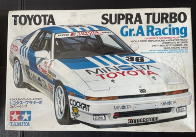 Tamiya 1/24 Toyota Supra Turbo Gr.A Racing Minolta MA70MA71A70 JDM