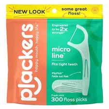 300 CT Plackers Micro Mint Dental Floss Tooth Picks Plastic Oral Teeth Flossers