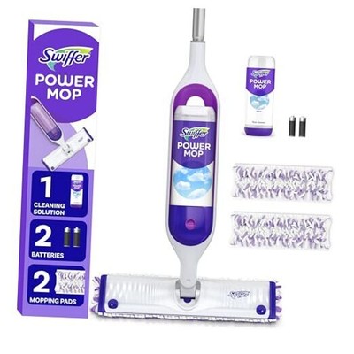  PowerMop Multi-Surface Mop Kit for Floor Cleaning, Includes PowerMop, 2 
