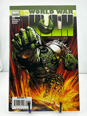 WORLD WAR HULK - #1 - David Finch A Cover - Marvel Comics 2007
