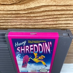 HEAVY SHREDDIN' - Nintendo (Authentic) NES, Tested & Working, Shredding