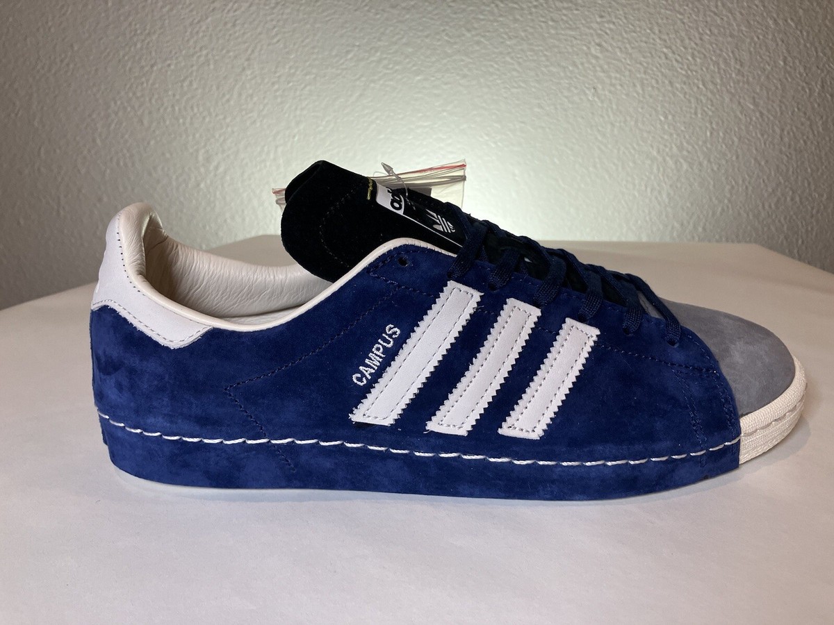 靴 adidas Campus 80 Recouture Dark Blue 27 adidas Campus 80 Recouture Dark Blue Men's - FY6753 - US