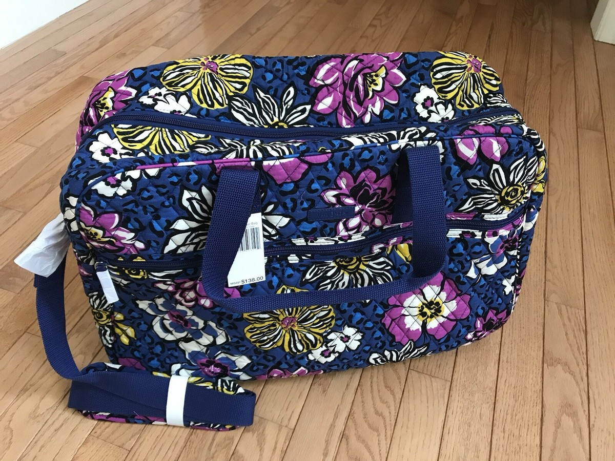 Vera Bradley Grand traveler Bag In Signature Cotton 